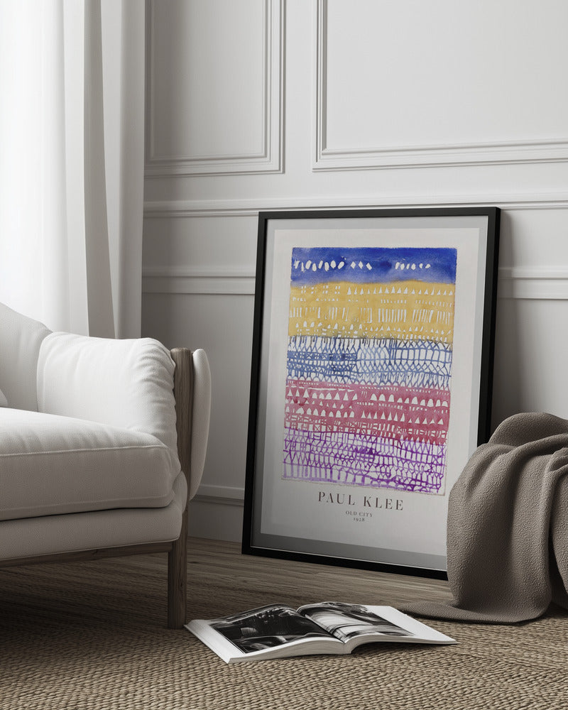 Paul Klee - "Old City" Art Print