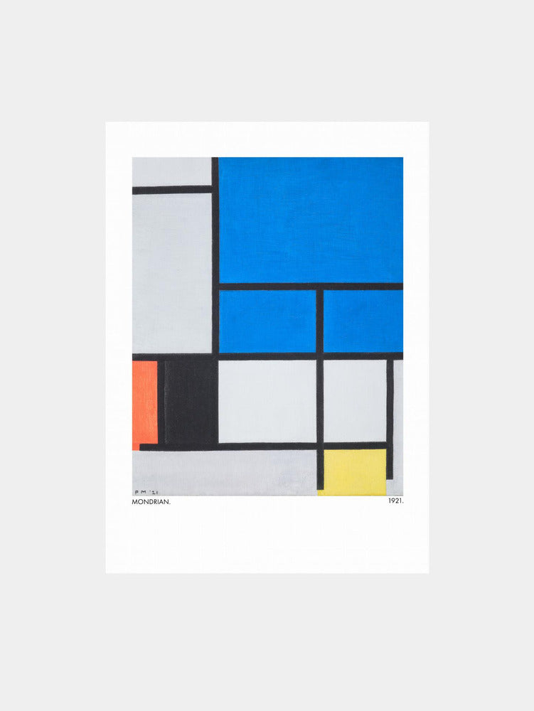 Piet Mondrian: "Geometric" Art Print