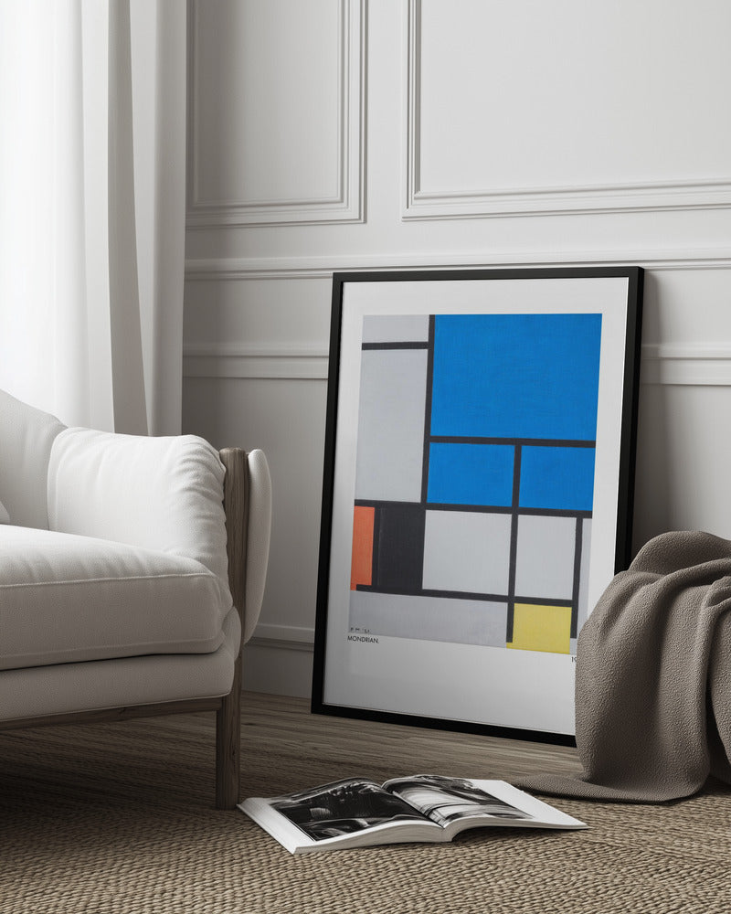 Piet Mondrian: "Geometric" Art Print