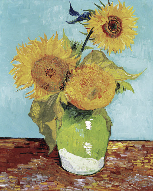 Van Gogh "Vase With Three Sunflowers"