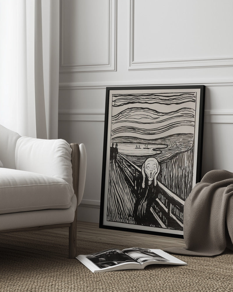 Edvard Munch: "The Scream" Art Print