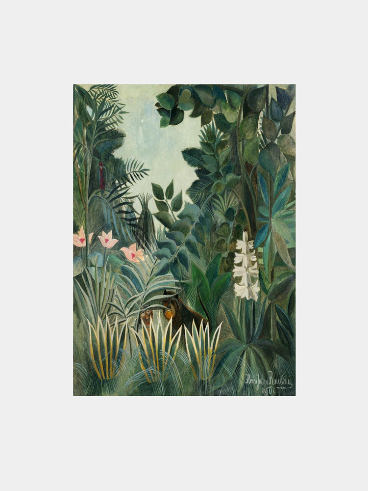 Henri Rousseau "The Equatorial Jungle"