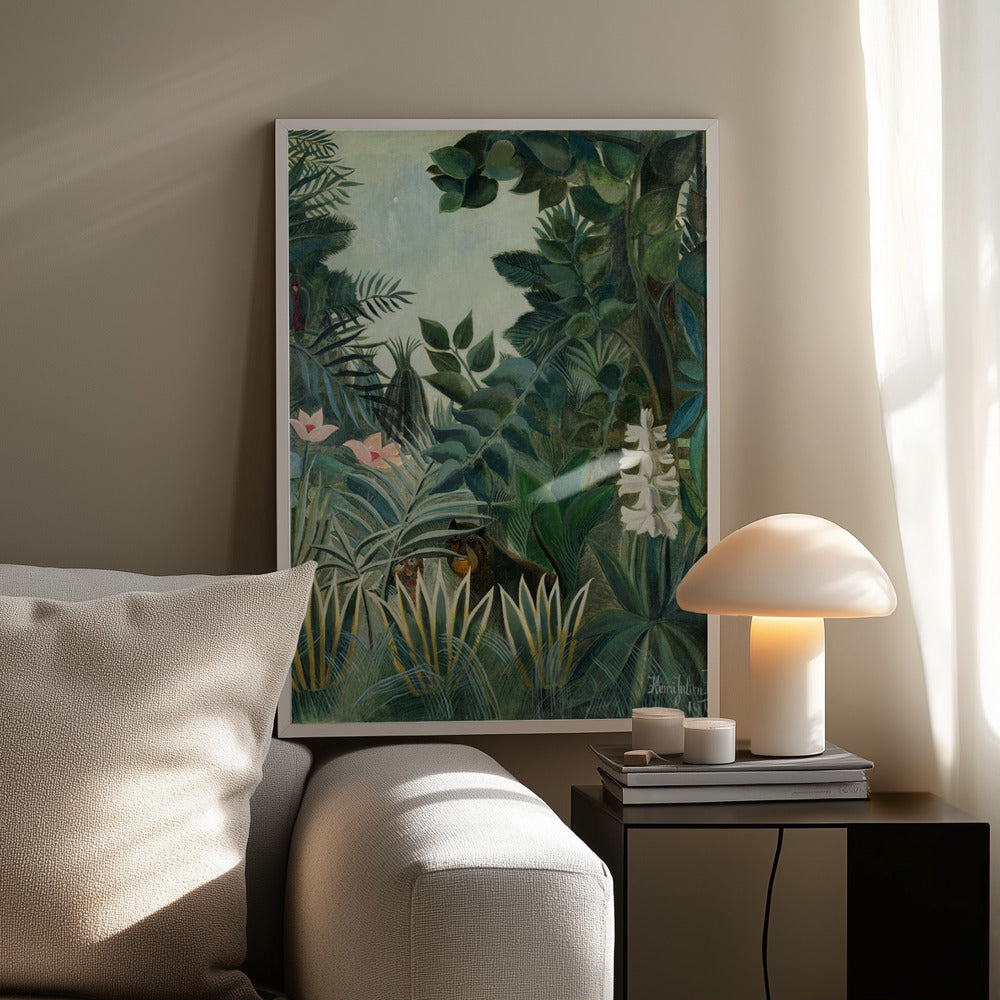 Henri Rousseau "The Equatorial Jungle" Art Print