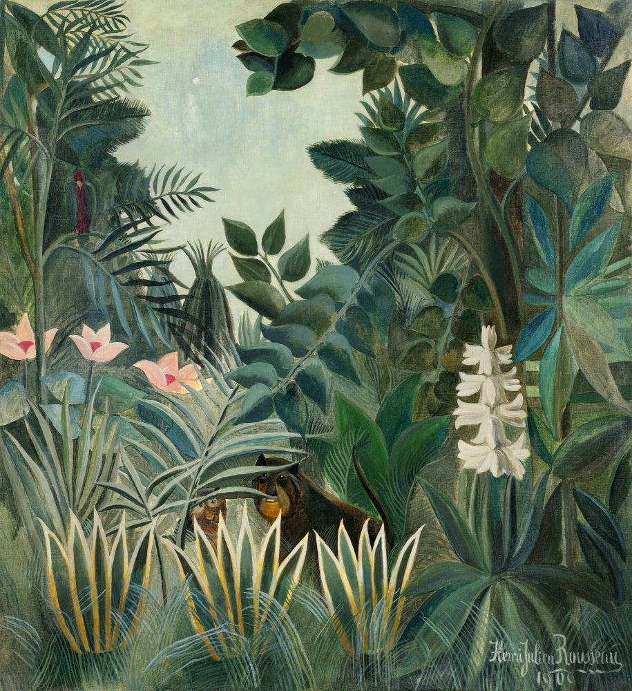 Henri Rousseau "The Equatorial Jungle"