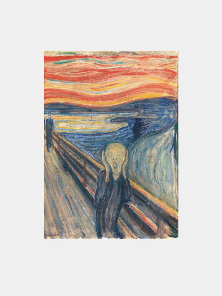 Edvard Munch: "Skriet (The Scream)" Art Print