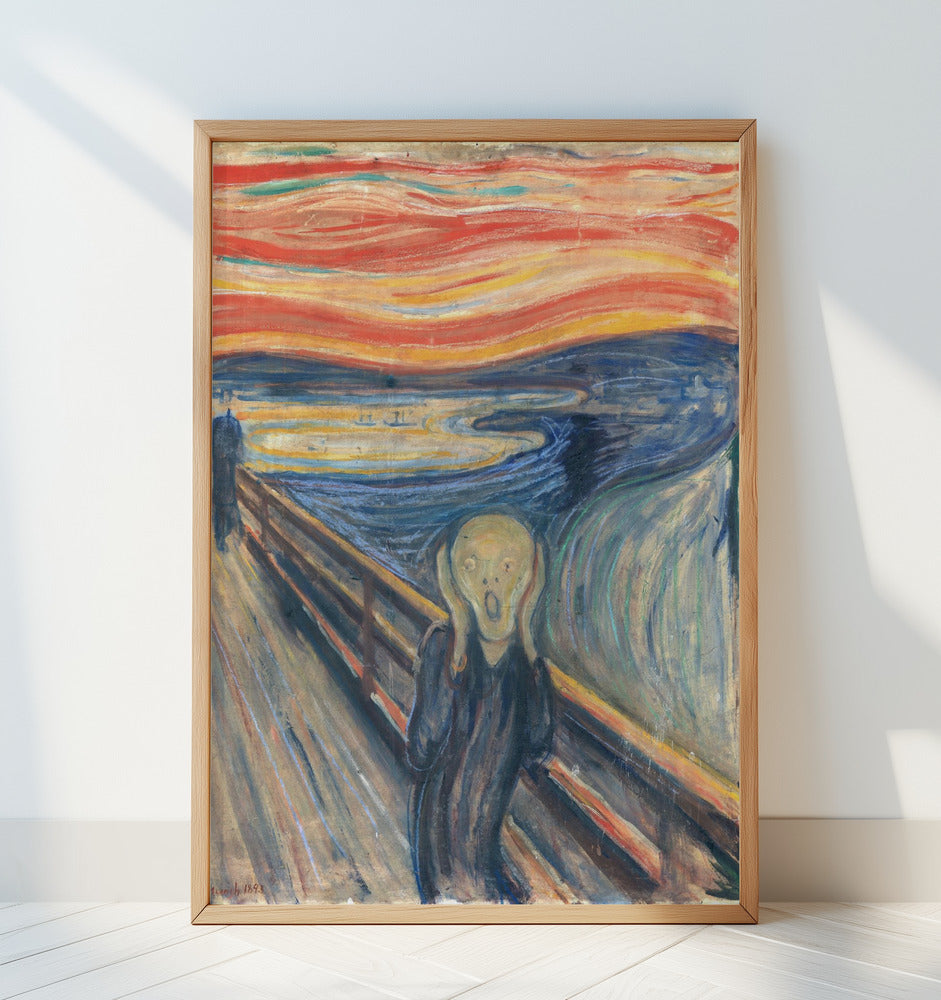 Edvard Munch: "Skriet (The Scream)" Art Print