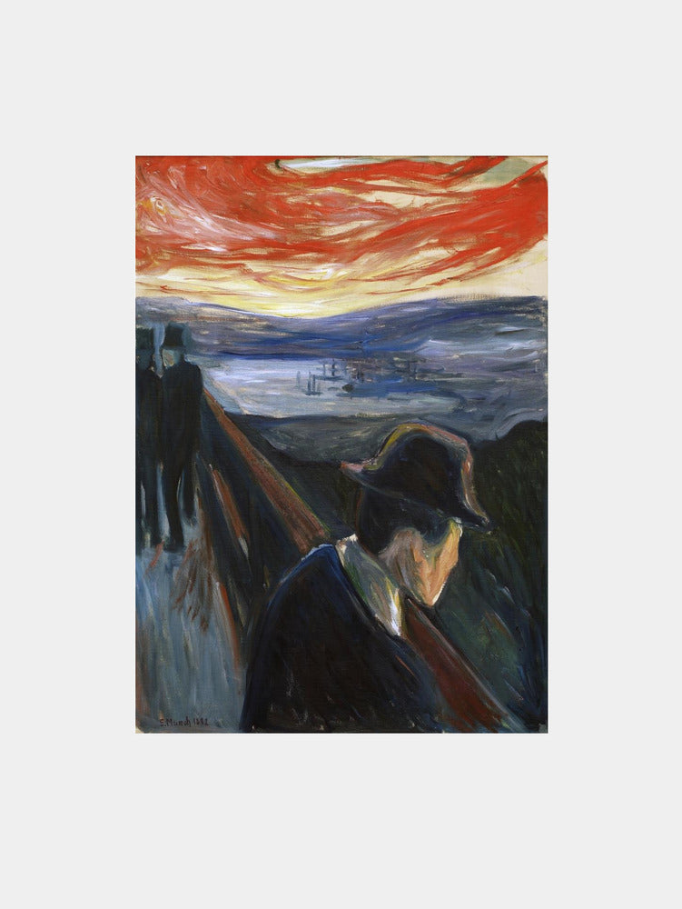 Edvard Munch: "Despair" Art Print