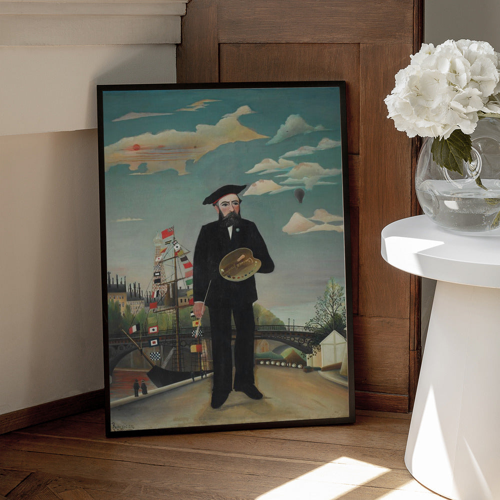 Henri Rousseau "Self Portrait 1890" Art Print