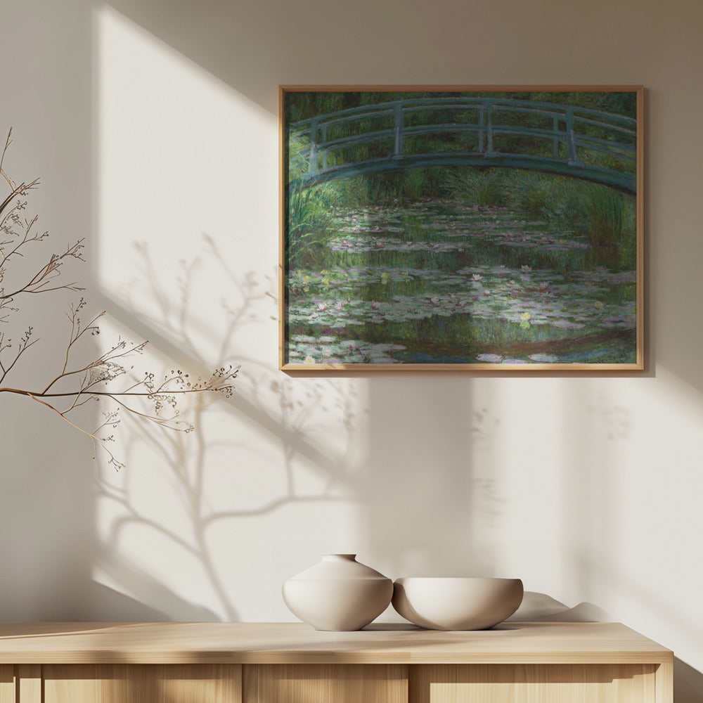 Monet: "Japanese Footbridge 1899" Art Print