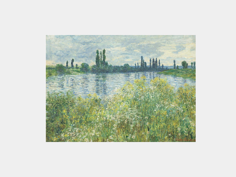 Monet: "Banks of the Seine" Art Print