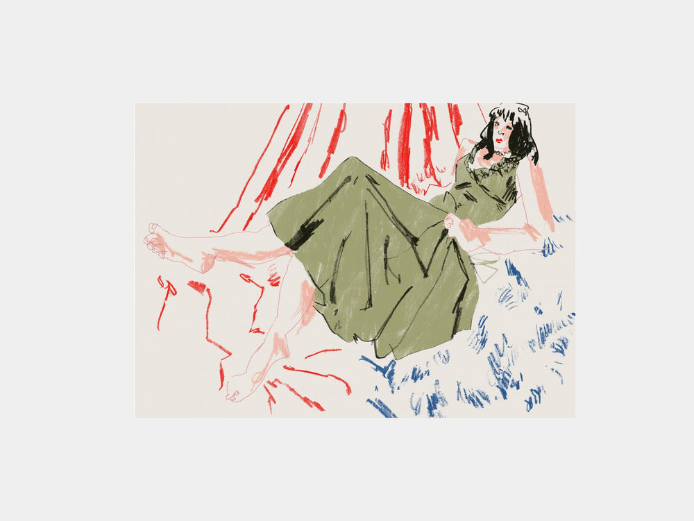 Woman Art Print