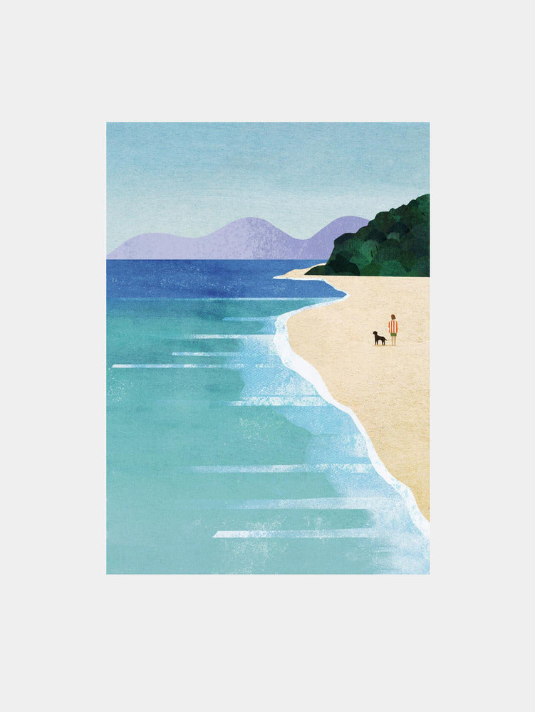 Serene Beach Walk