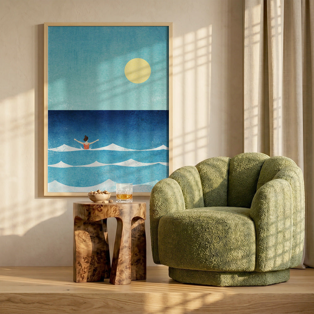 Sunny Ocean Swim