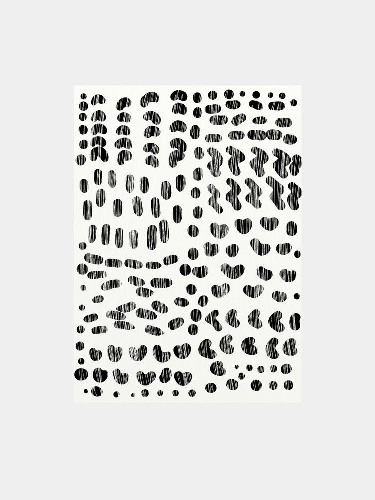 Dots and Strokes Art Print