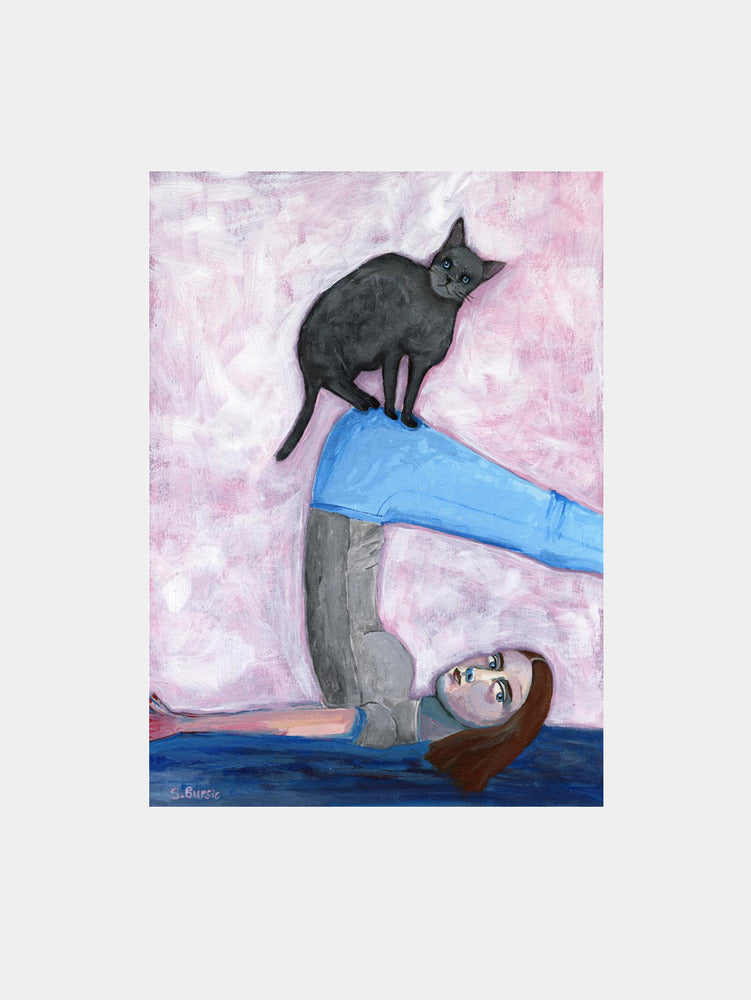 Playful Cat Yoga