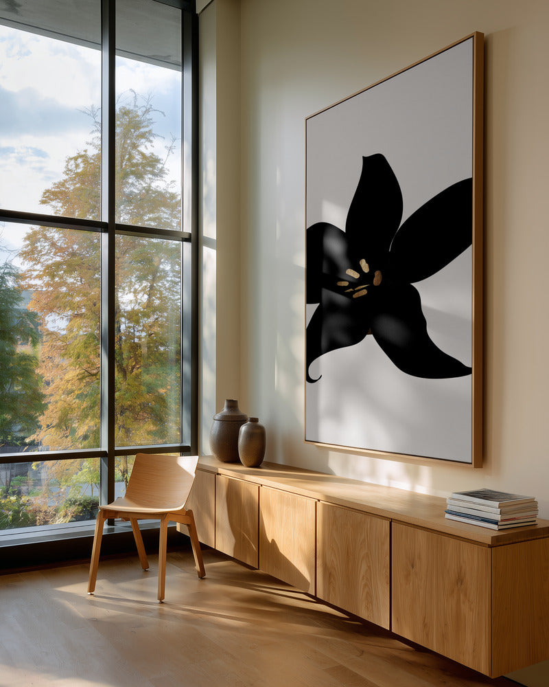 Dark Orchid Art Print