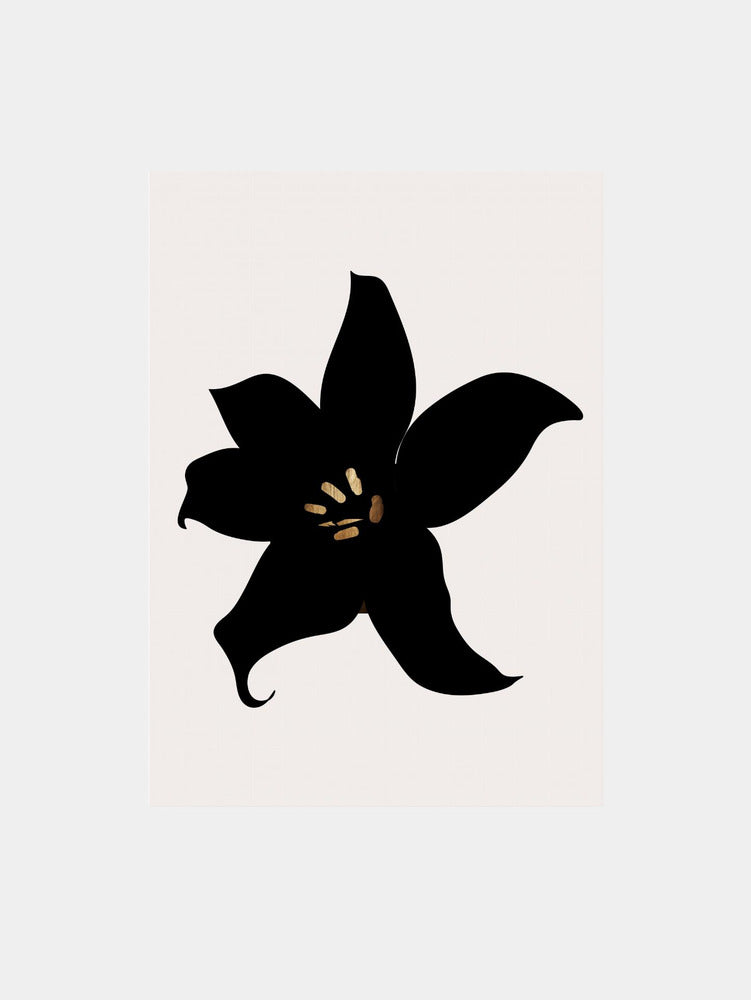 Dark Orchid Art Print