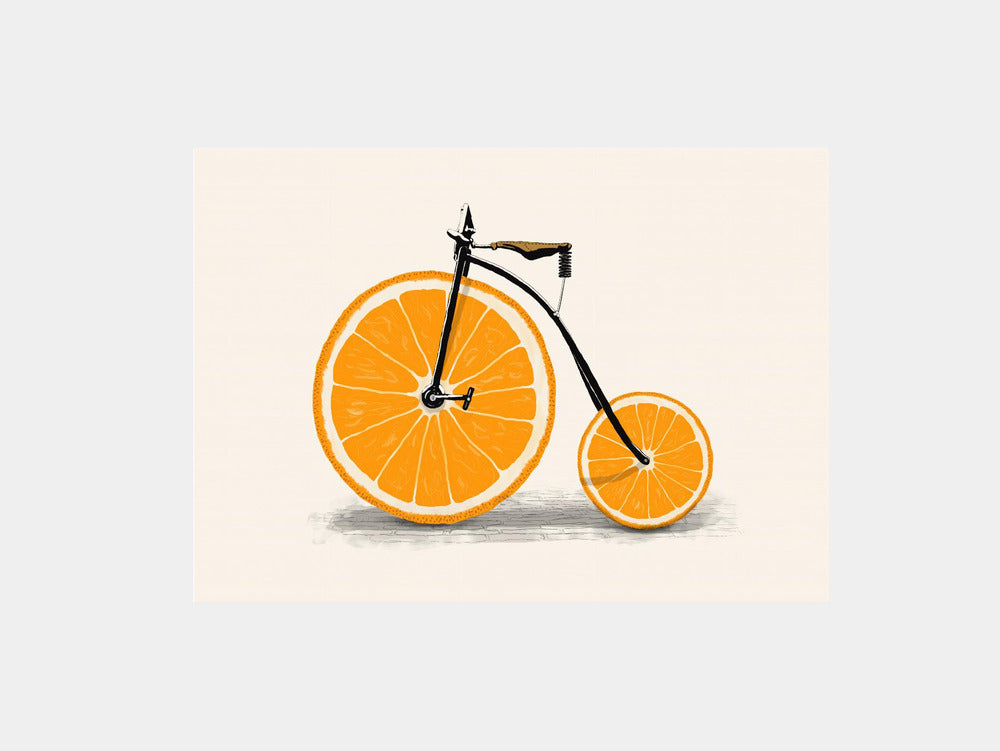 Orange Slice Bicycle