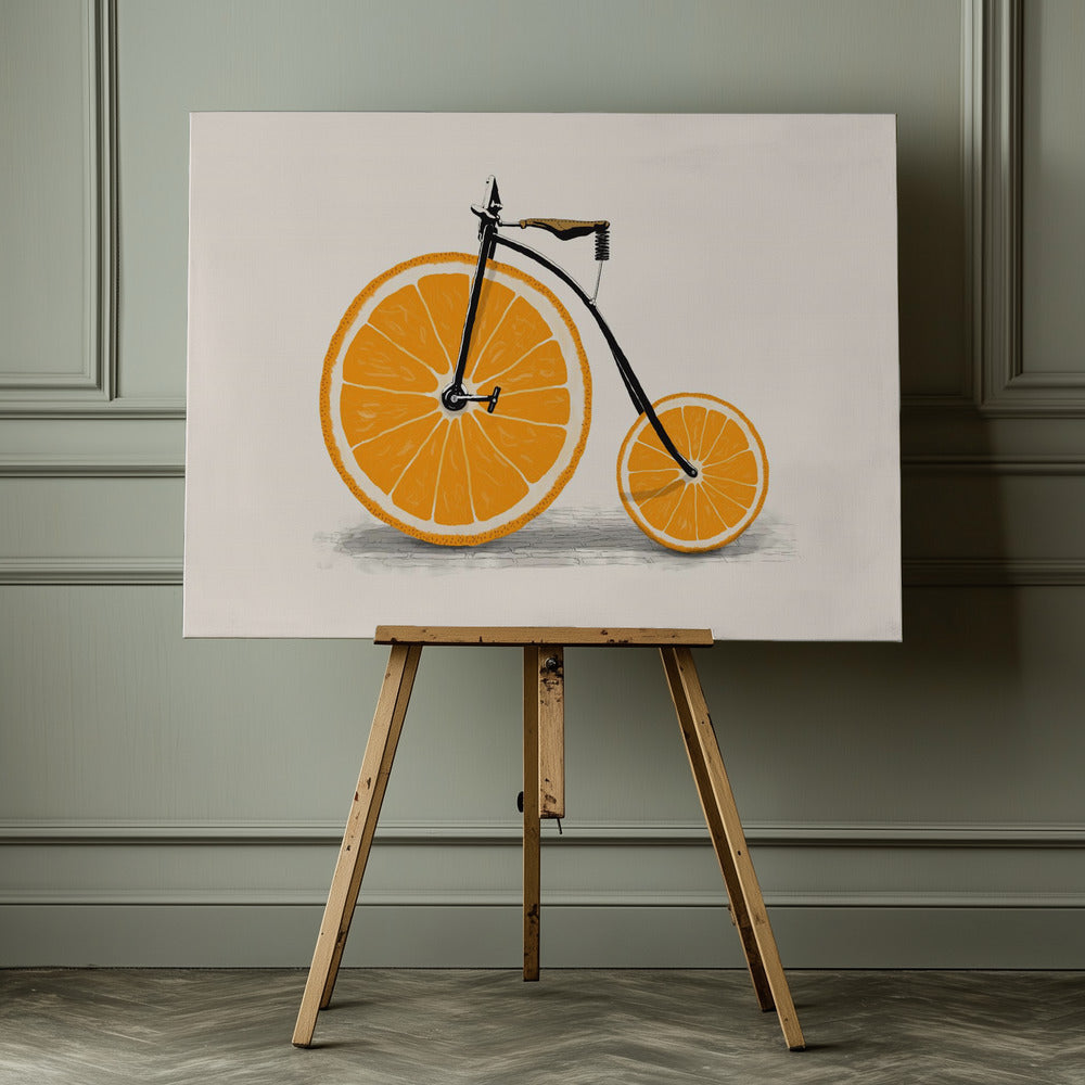 Orange Slice Bicycle