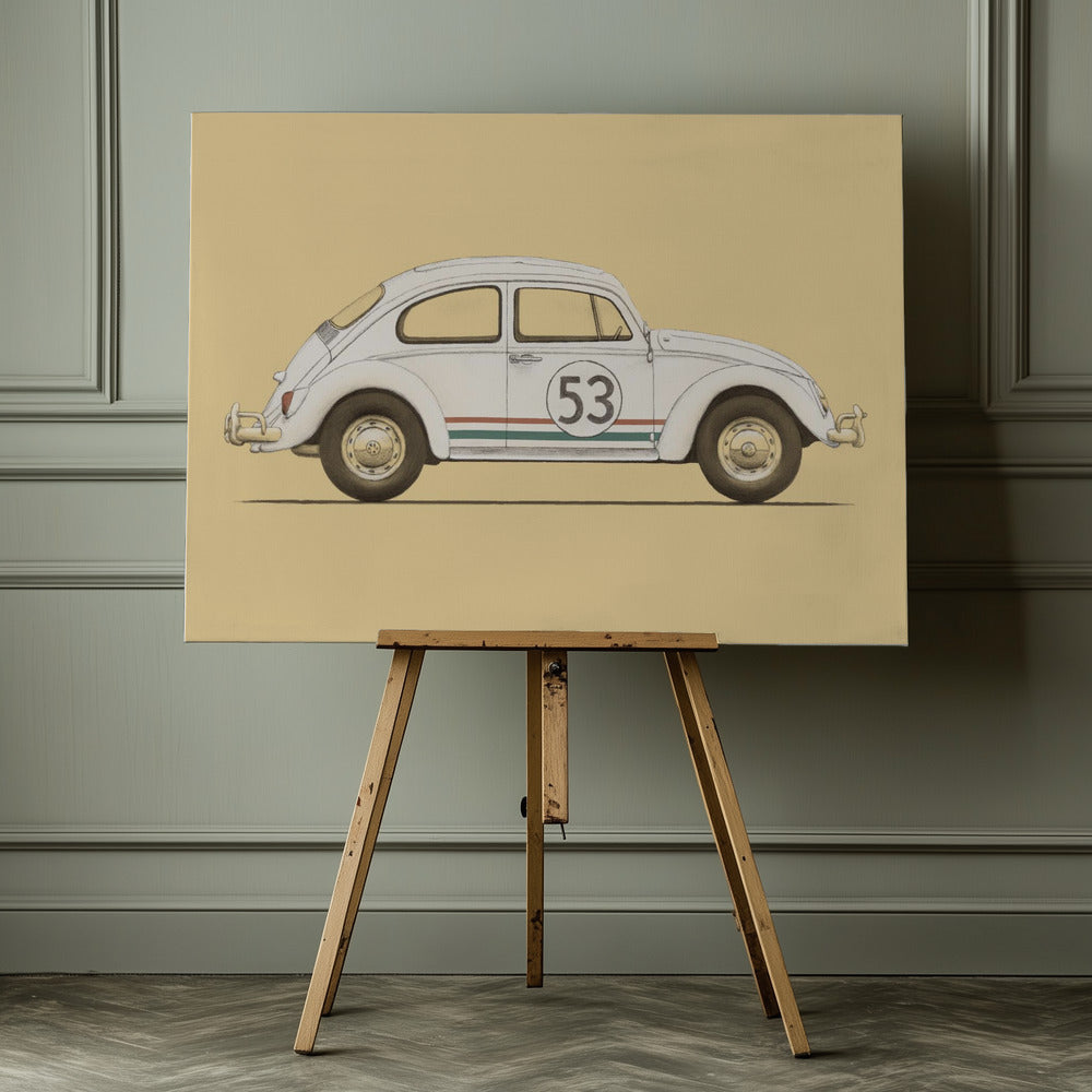 Racing Classic 53 Art Print