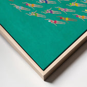 Floating Canvas | Solid Oak Wood