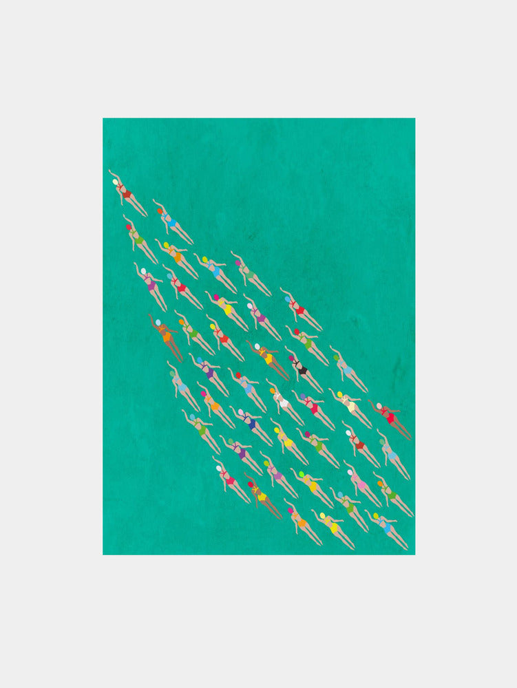 Colorful Swimmers Group