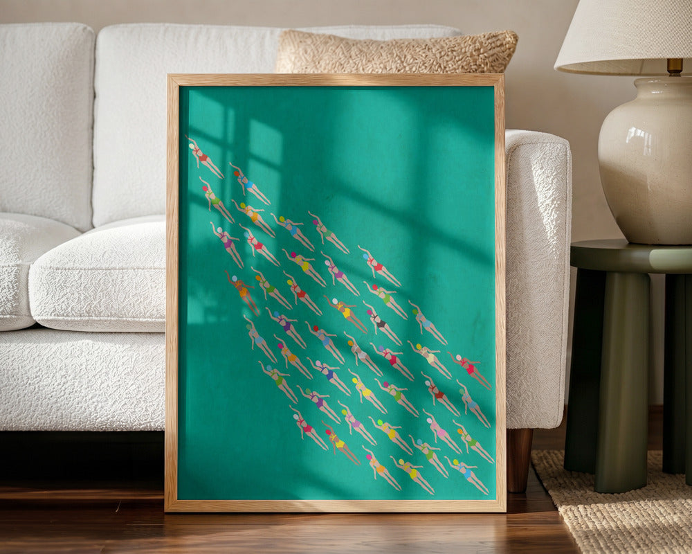 Colorful Swimmers Group