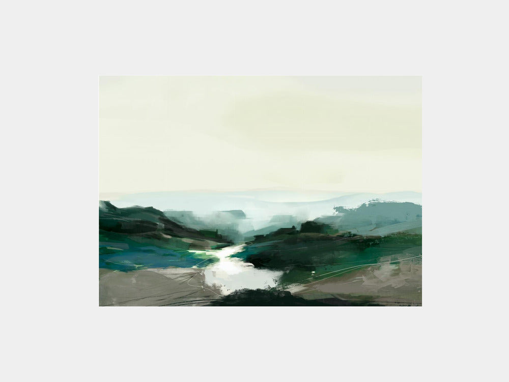 Highland View Art Print