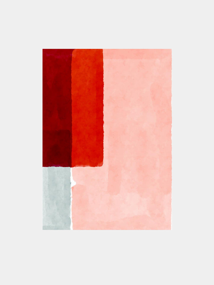 Minimal Watercolor #1 Art Print