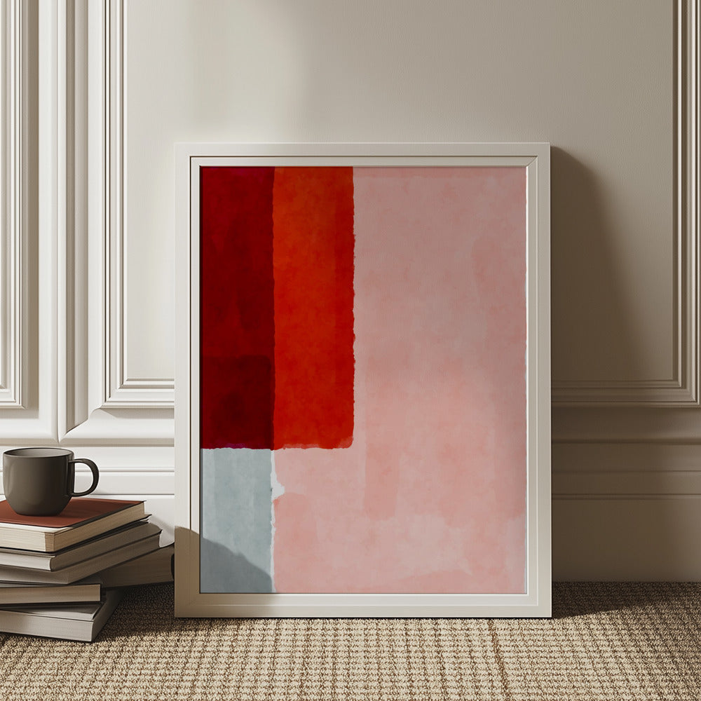Minimal Watercolor #1 Art Print