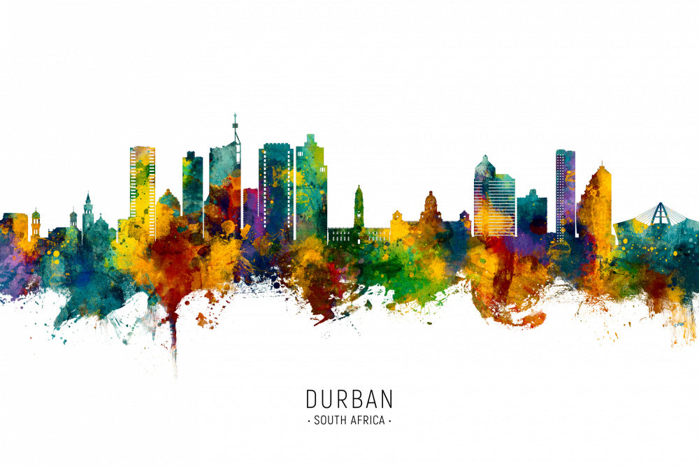 Durban South Africa Skyline