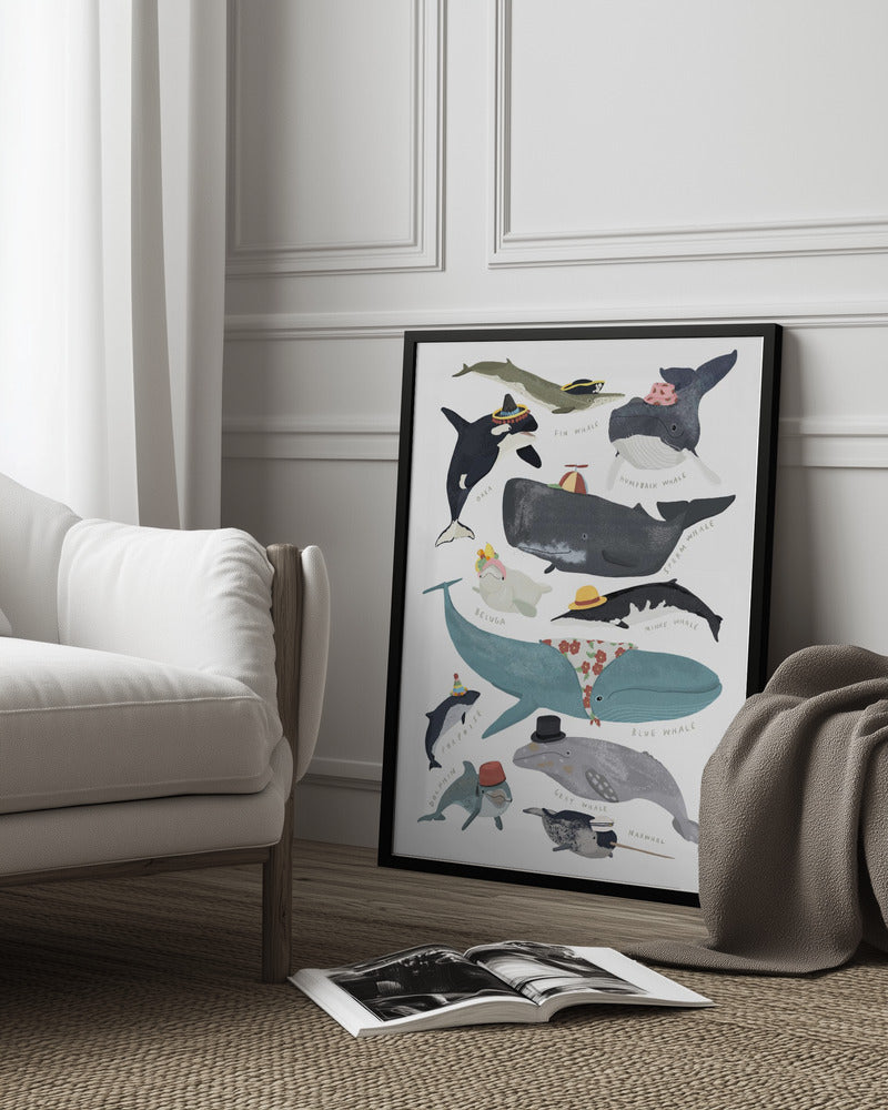 Whales With Hats