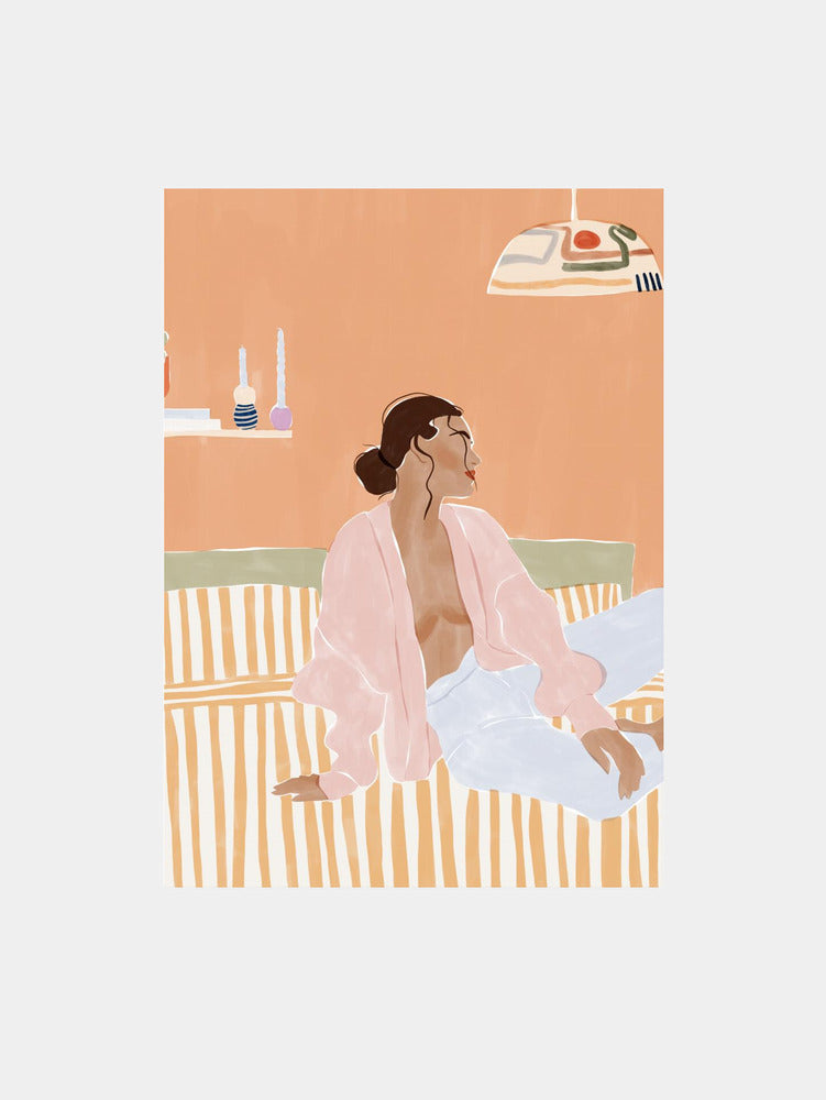 Just Let Me Chill Art Print