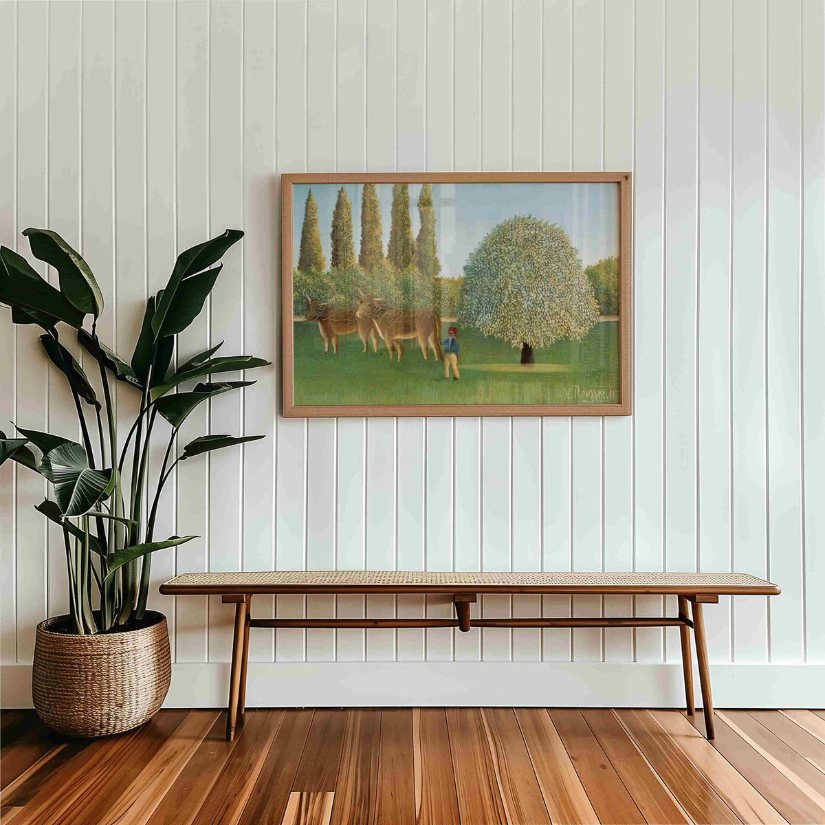 Henri Rousseau "Meadowland (The Pasture) (1910)"