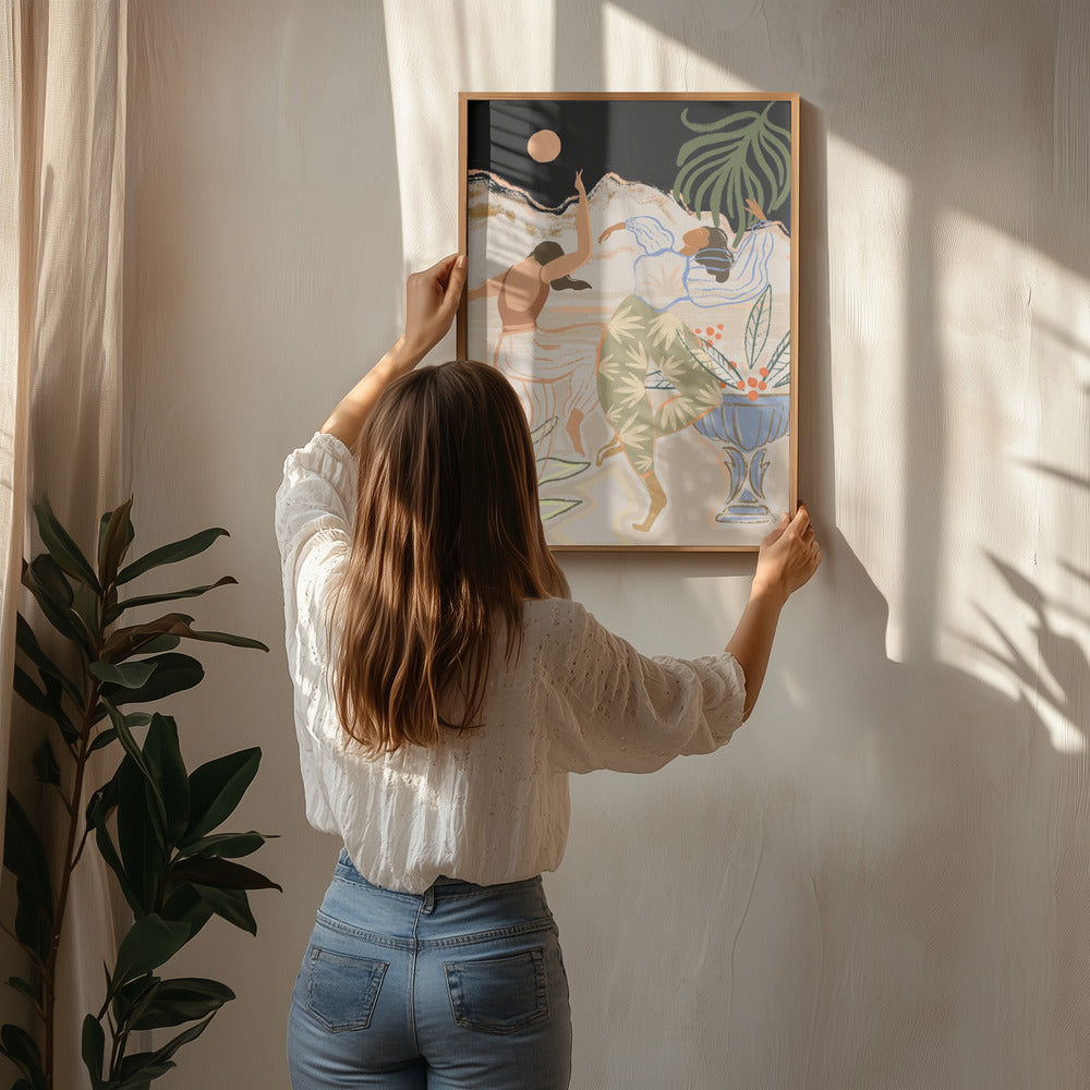 Moonlightdance Art Print