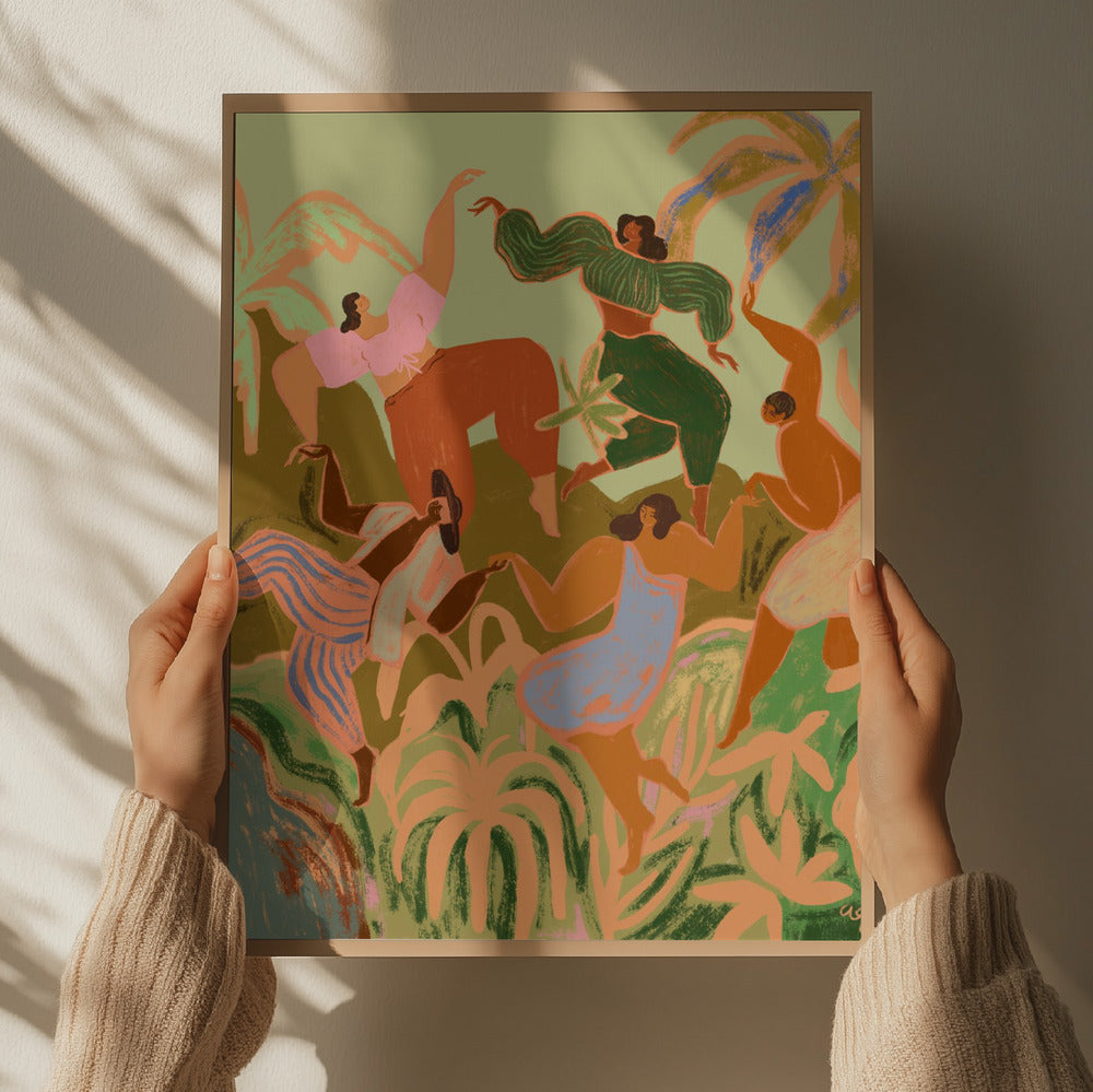 Jungle Dance Magic Art Print