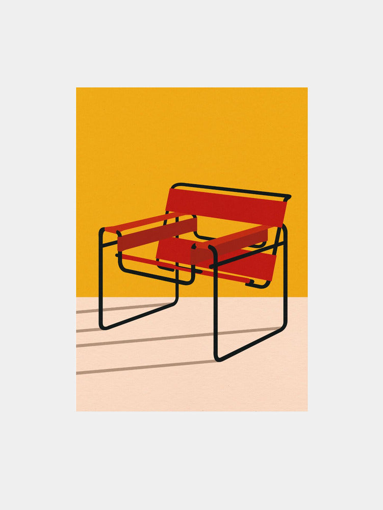 Minimalist Chair Art Print
