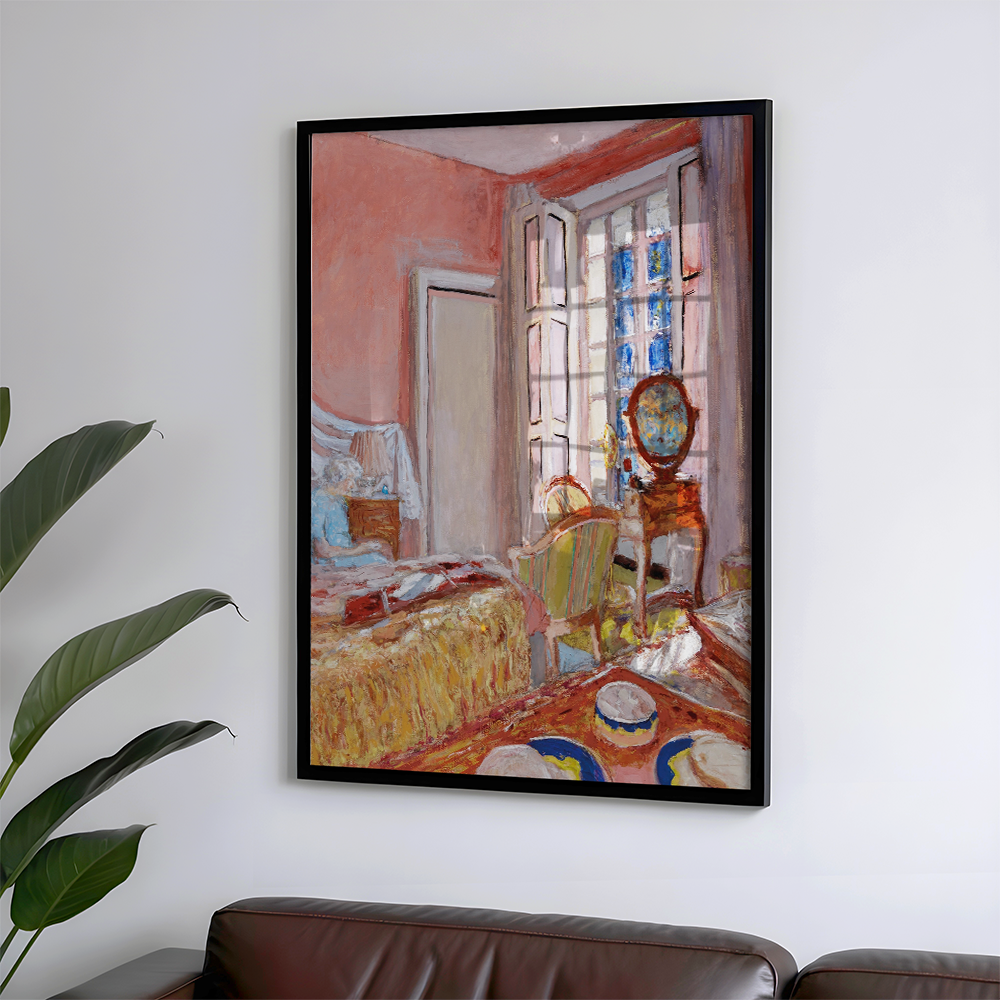 Édouard Vuillard "Madame Hessel dans la chambre rose aux Clayes (1930-1935) " Art Print
