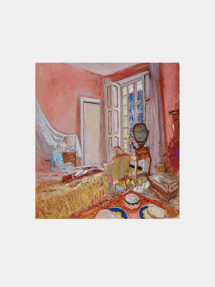 Édouard Vuillard "Madame Hessel dans la chambre rose aux Clayes (1930-1935) " Art Print