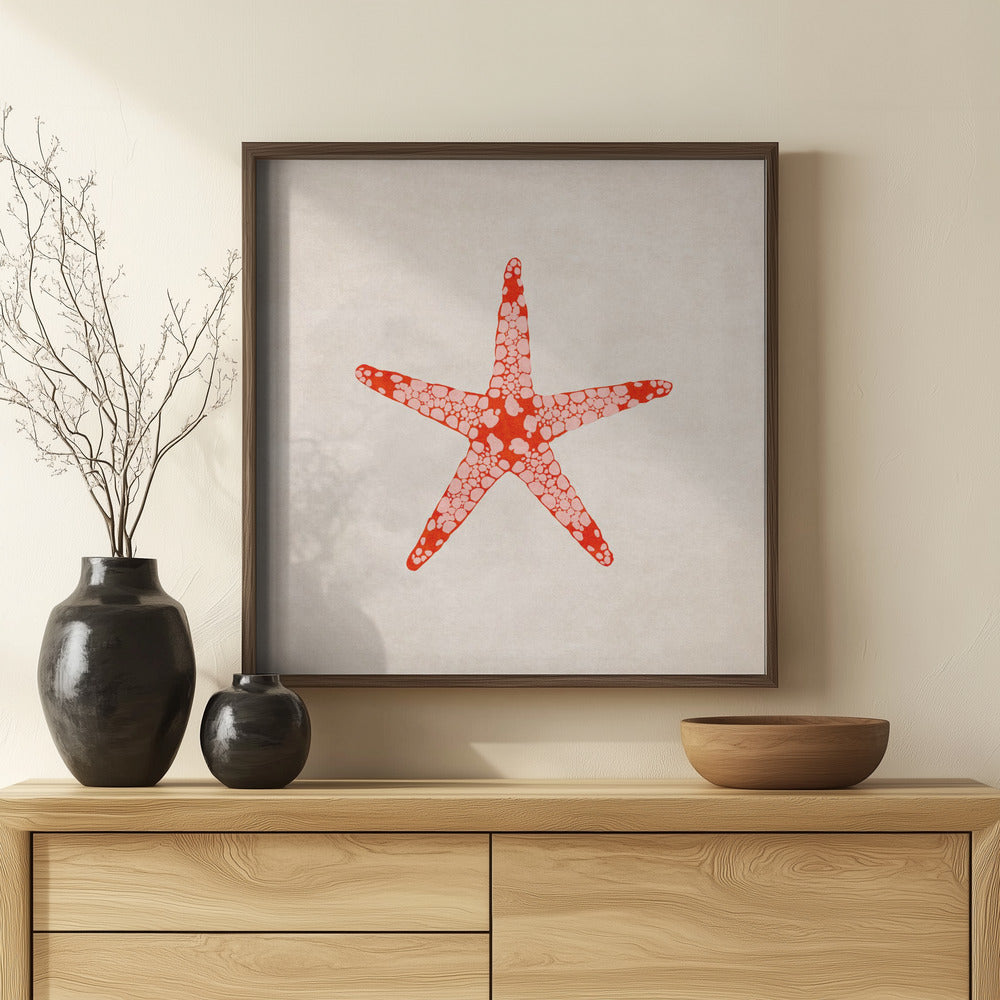 Celestial Starfish Art Print