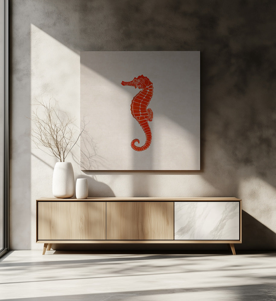 Crimson Seahorse