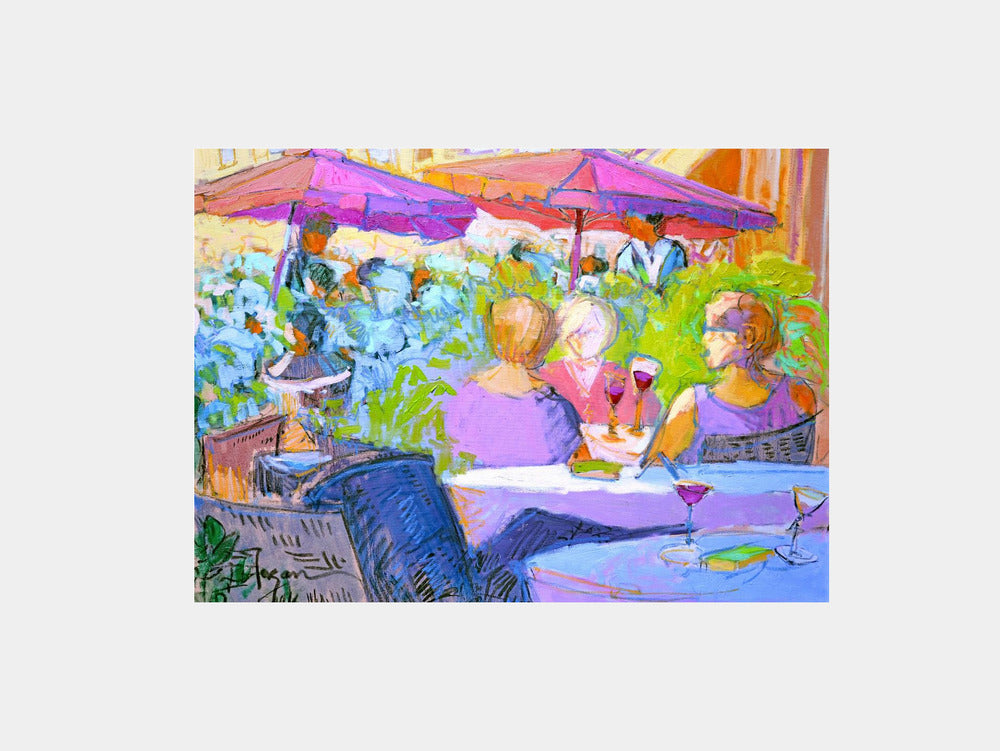 Café Vibes Art Print