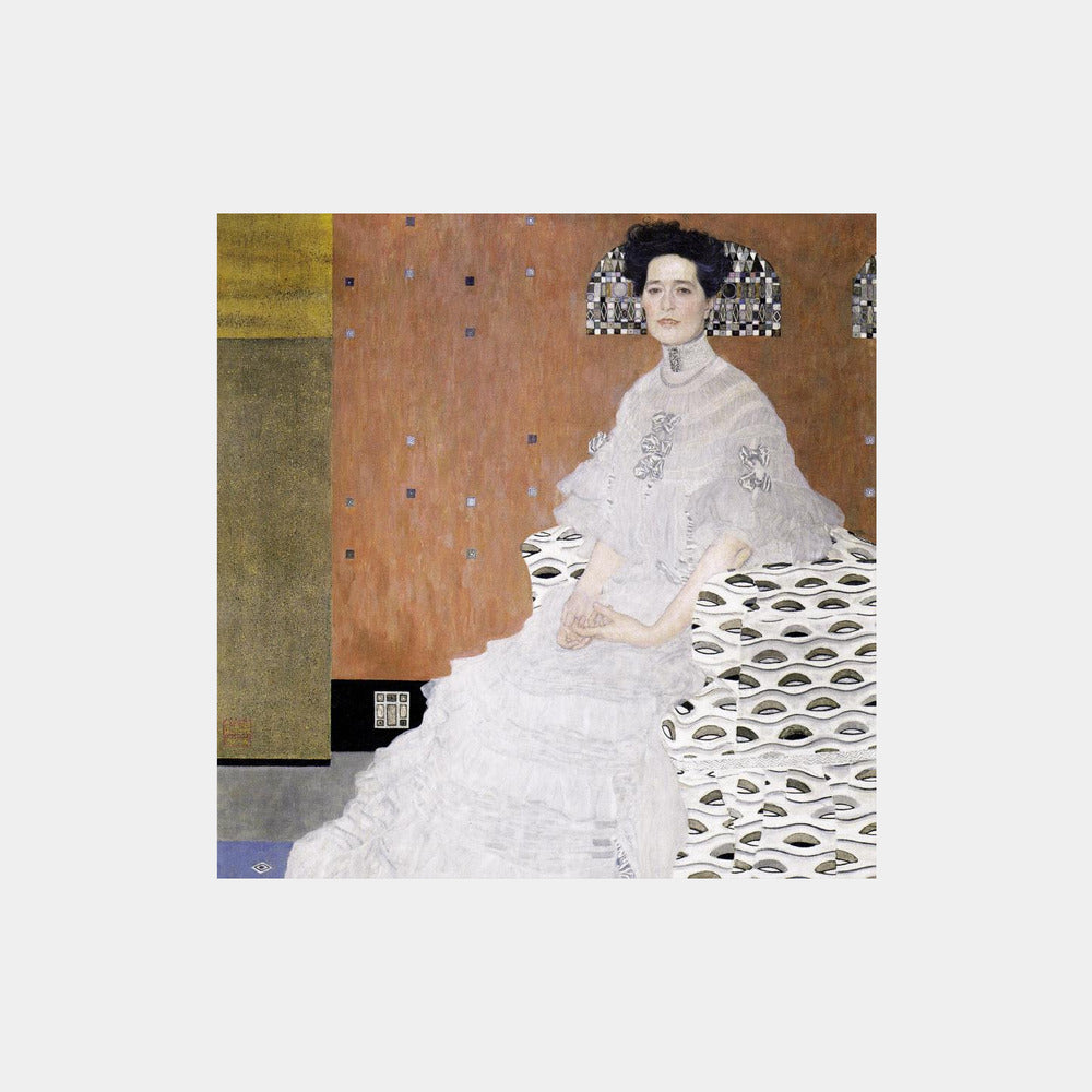 Gustav Klimt: "Bildnis Fritza Riedler (1906)" Art Print