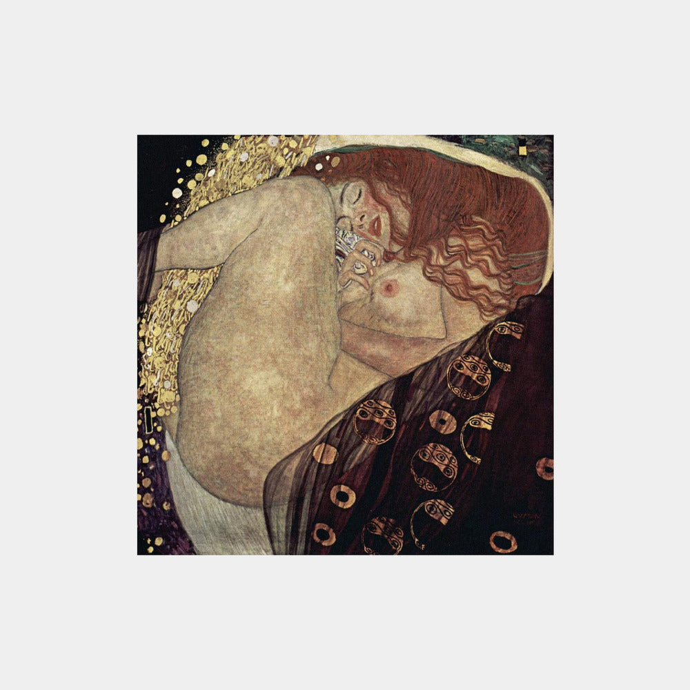 Gustav Klimt: "Danae (1907 1908)" Art Print