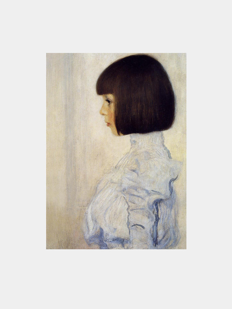 Gustav Klimt: "Portrait of Helene Klimt (1898)" Art Print