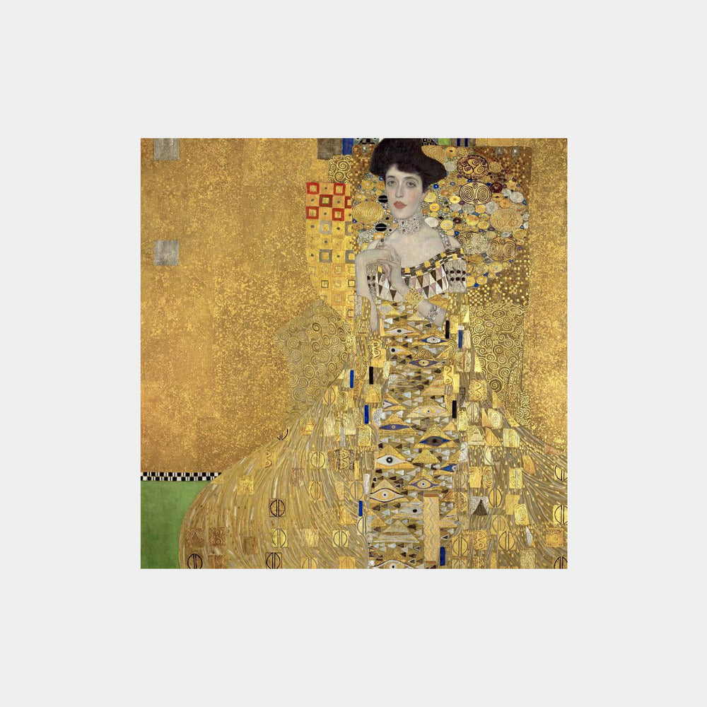 Gustav Klimt: "Portrait of Adele Bloch-Bauer I (1907)" Art Print