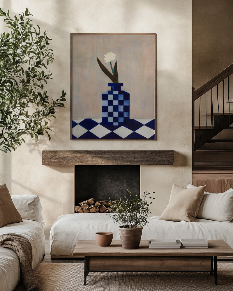Check the Vase Art Print