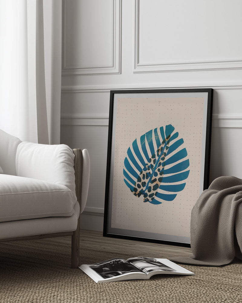 Leopalm Art Print