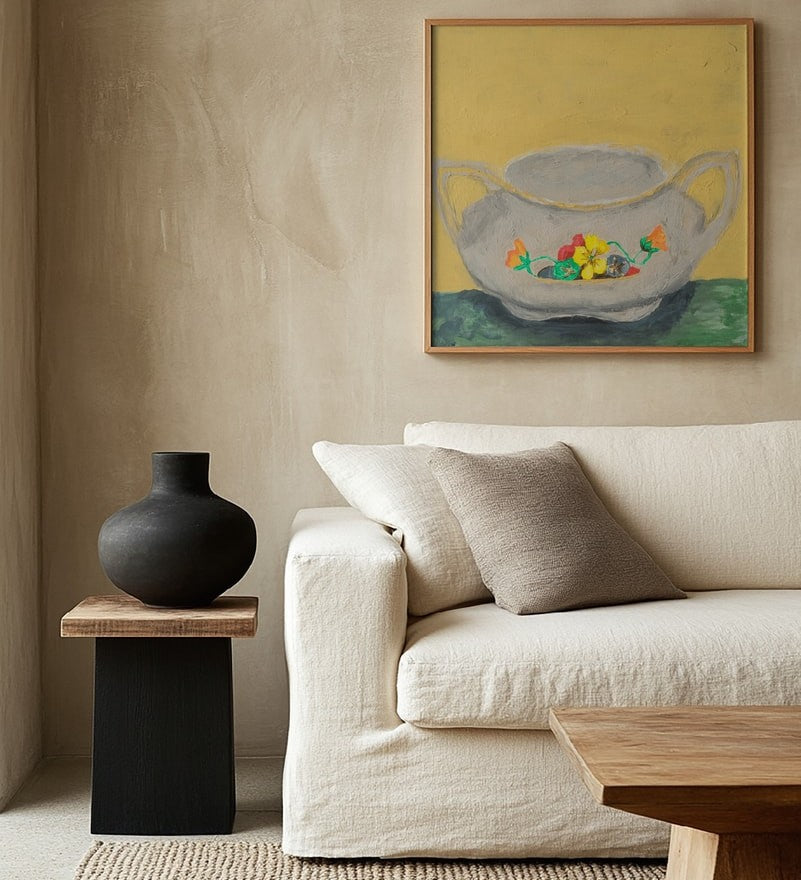 Floral Sugar Bowl