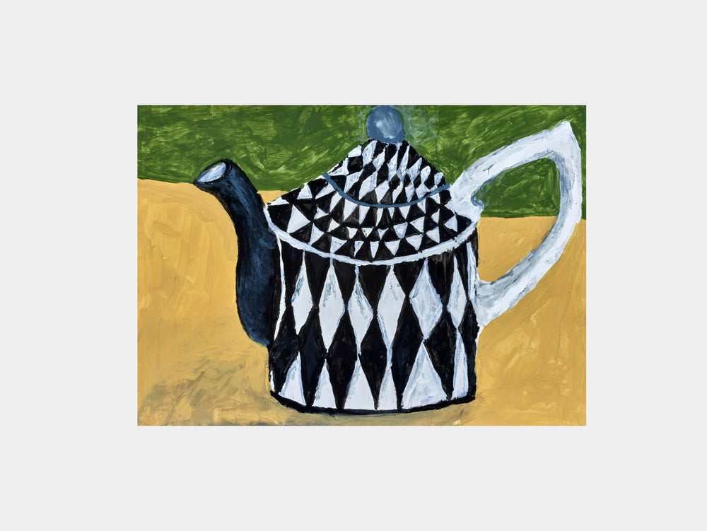 Harlequin Teapot